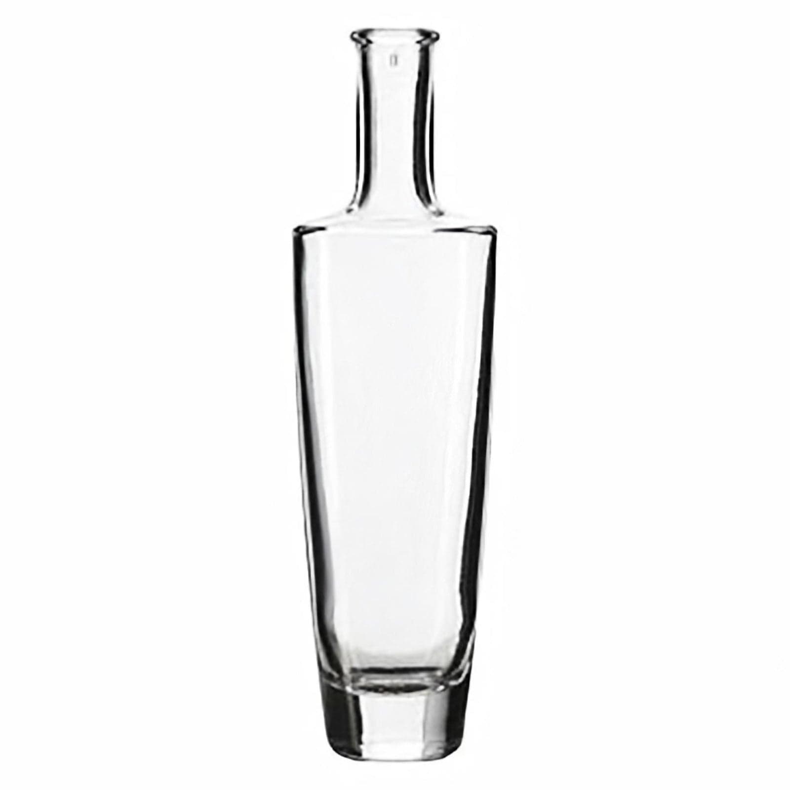 Bottiglia in vetro per distillati e liquori modello "Lulu Liscia" trasparente - 4