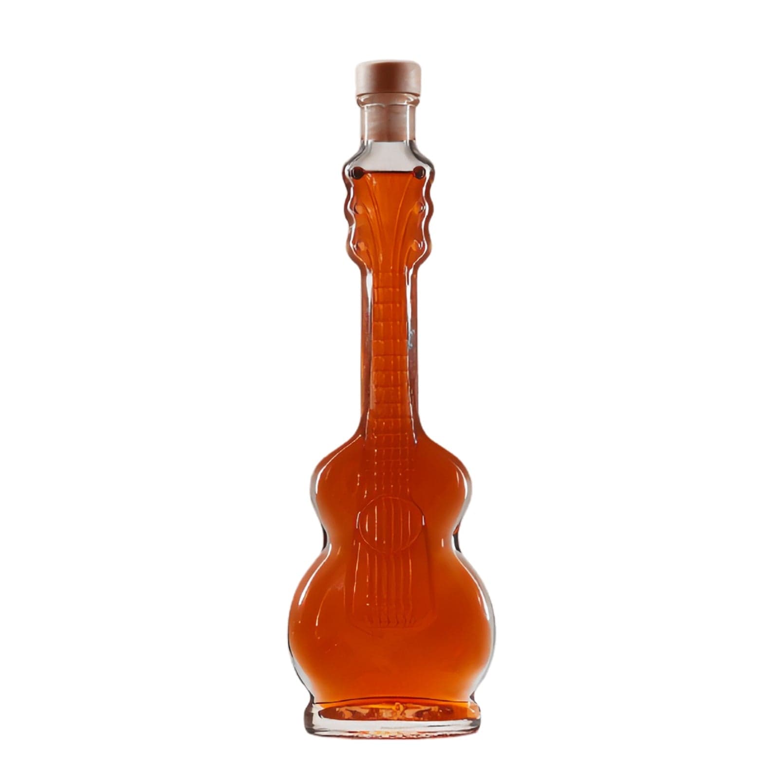 Bottiglia in vetro per distillati e liquori "Chitarra" capacità da 200 mL - 2