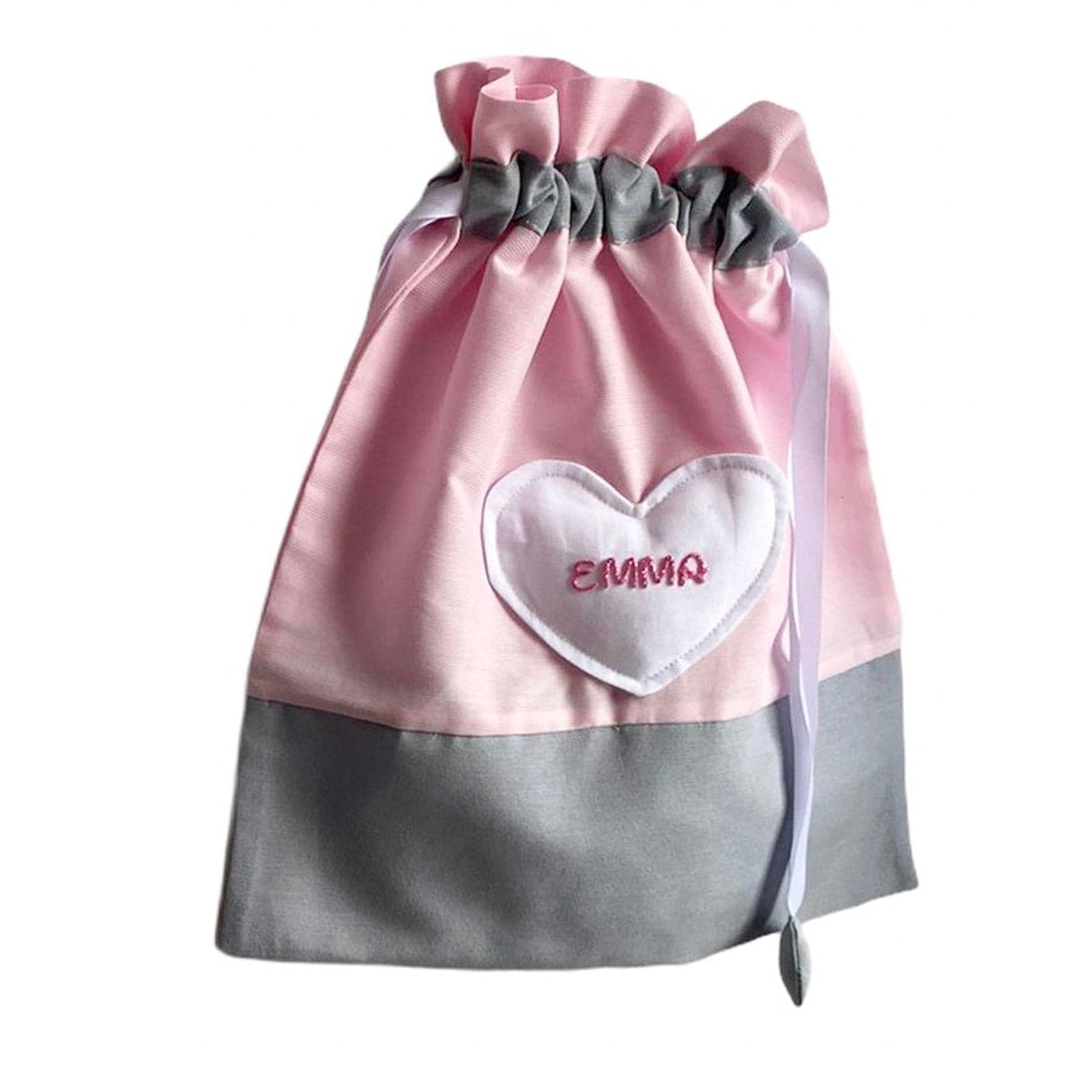 Sacca nascita in cotone, personalizzabile 35 x h 40 cm fatto a mano "Made in Italy" - 10