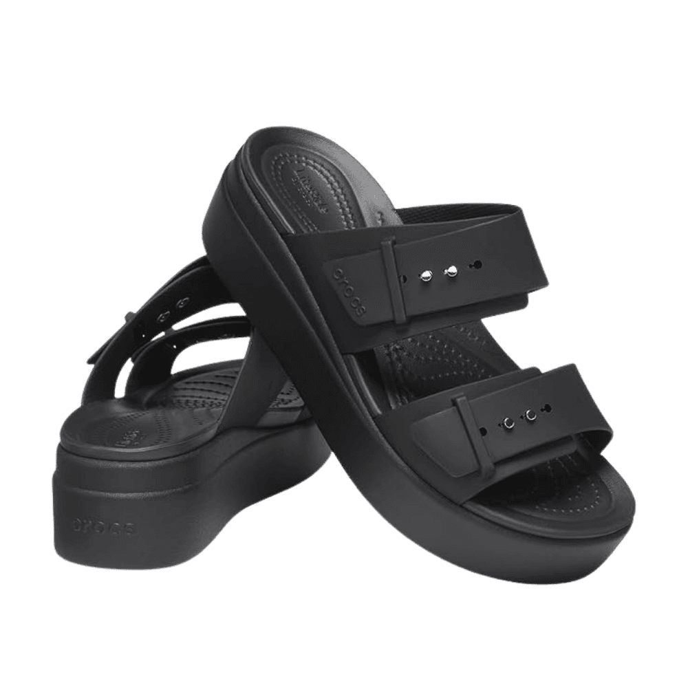 Crocs Sandali Brooklyn Donna Nero - 4