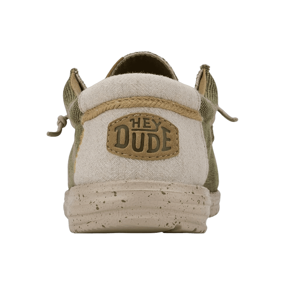 Hey Dude Wally Coastline Jute Scarpe Uomo Slip On Mocassini - 3