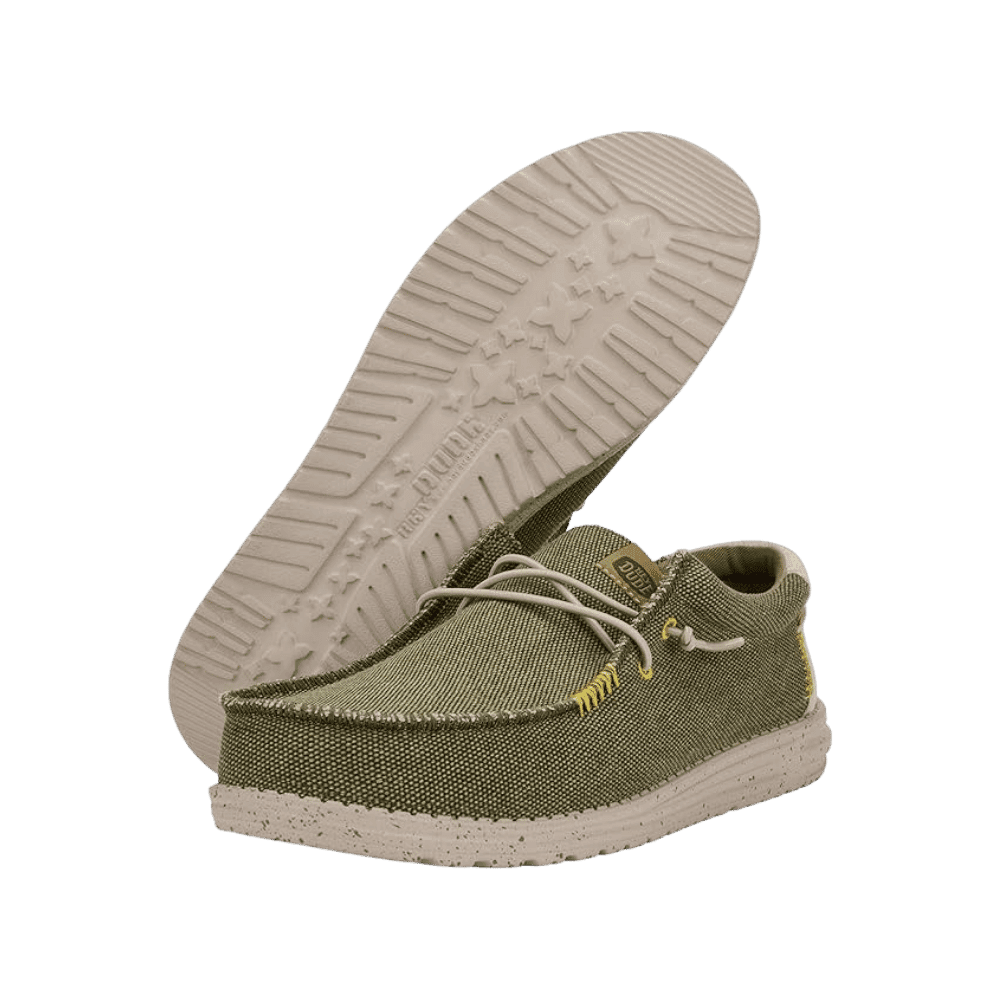 Hey Dude Wally Coastline Jute Scarpe Uomo Slip On Mocassini - 4