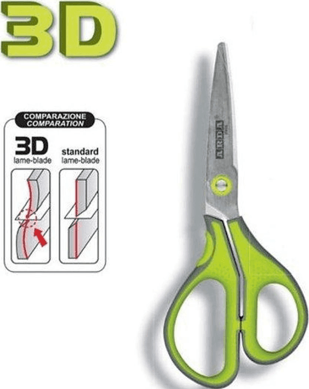 Arda - Forbici 3d - 13 cm (FB133D) - 2
