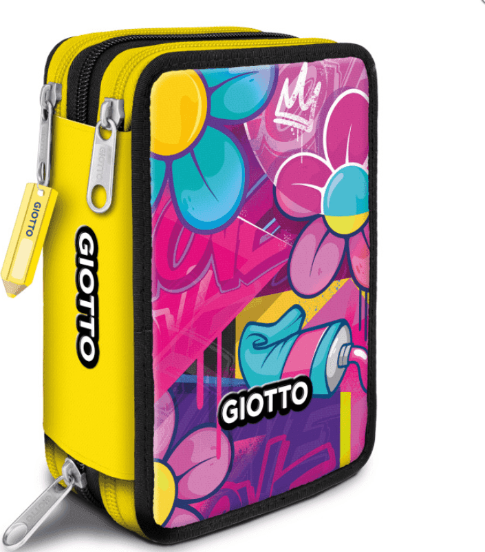 Giotto - Astuccio 3 Zip Supermina 18+18+10 -Colore Casuale- (F953900-1) - 4