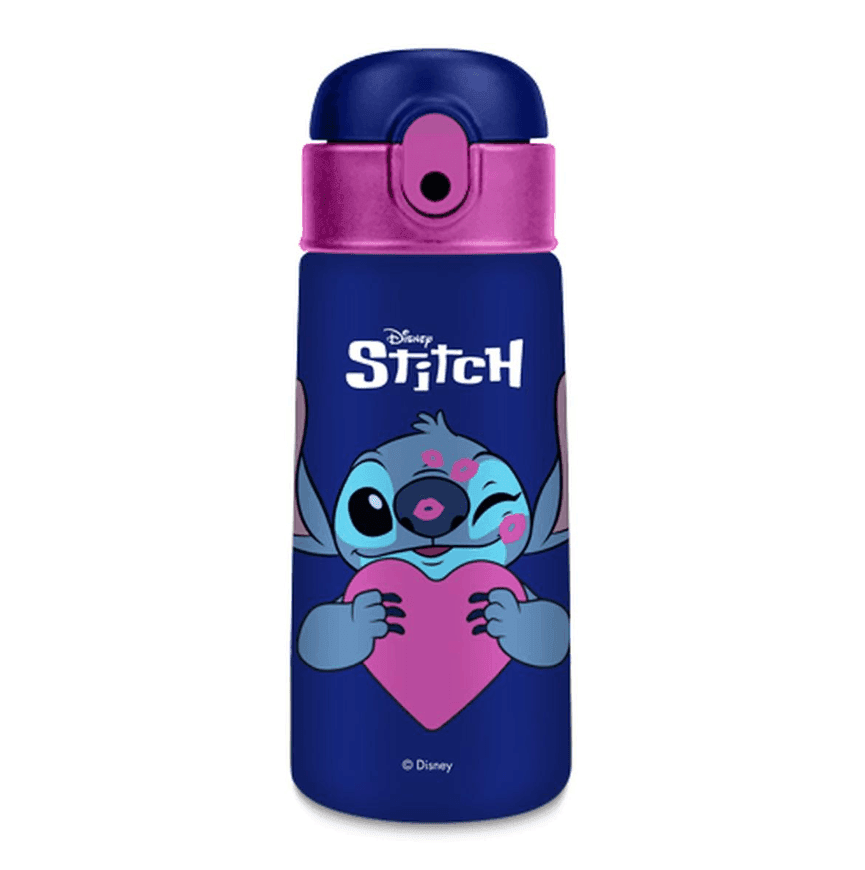 Seven - LILO & STITCH Bottiglia Termica Kid 460 Ml. con Cannuccia 2026 Colore Casuale - 2