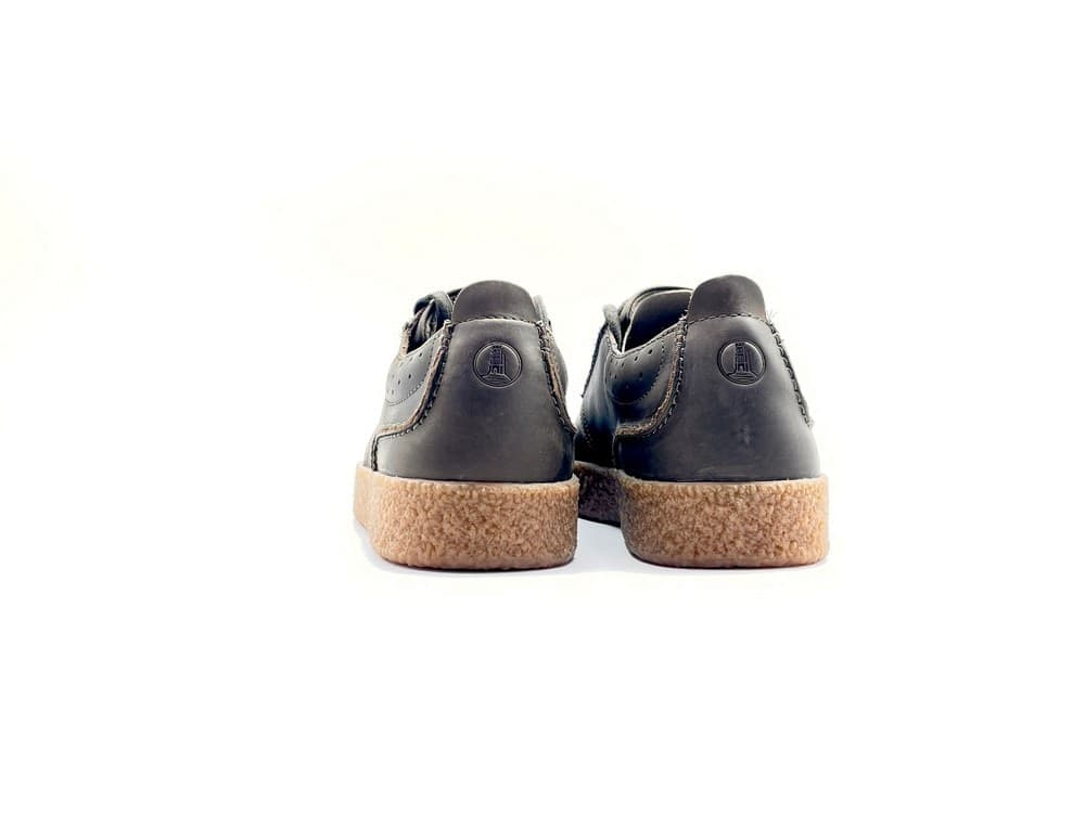 CLARKS STREETHILL LACE Sneakers uomo dark olive oil leather - 3