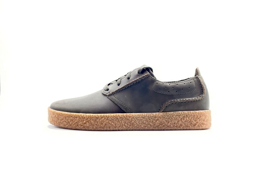 CLARKS STREETHILL LACE Sneakers uomo dark olive oil leather - 5