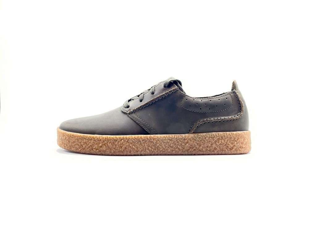CLARKS STREETHILL LACE Sneakers uomo dark olive oil leather - 5
