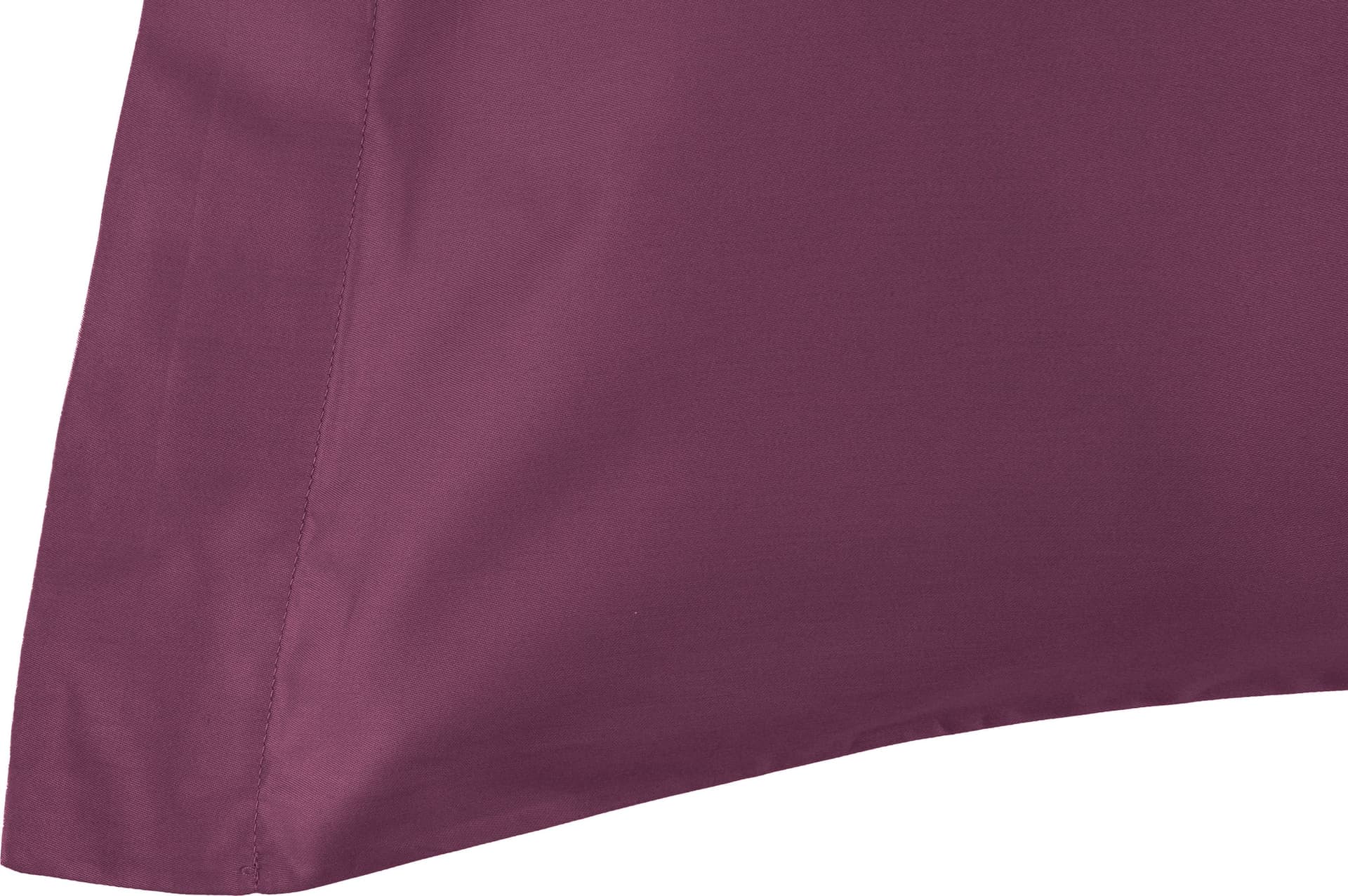 Completo Letto in Raso di puro cotone Violaceo - 5
