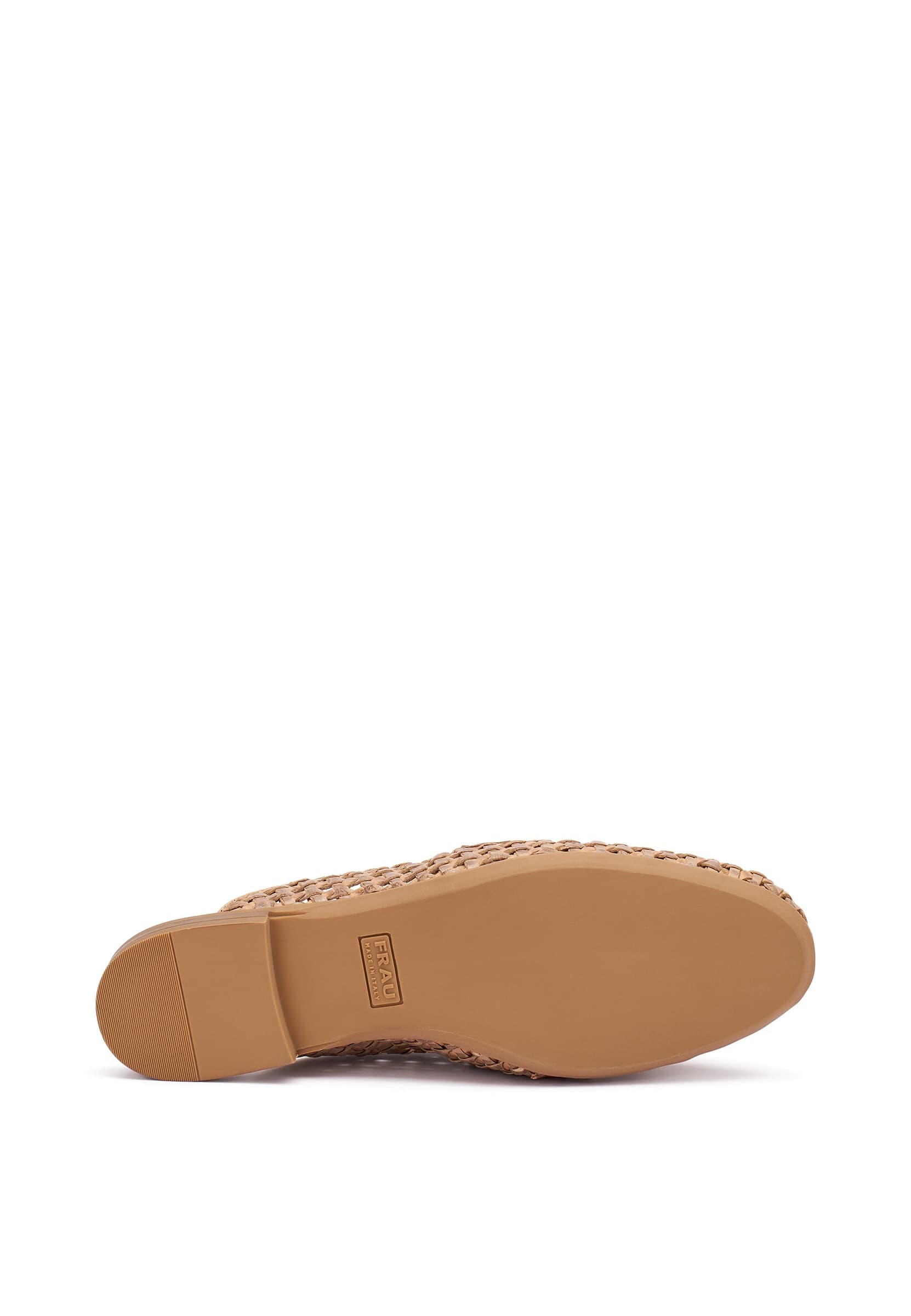 Frau sabot Venezia in pelle intrecciata con nappine 95V7 - 5