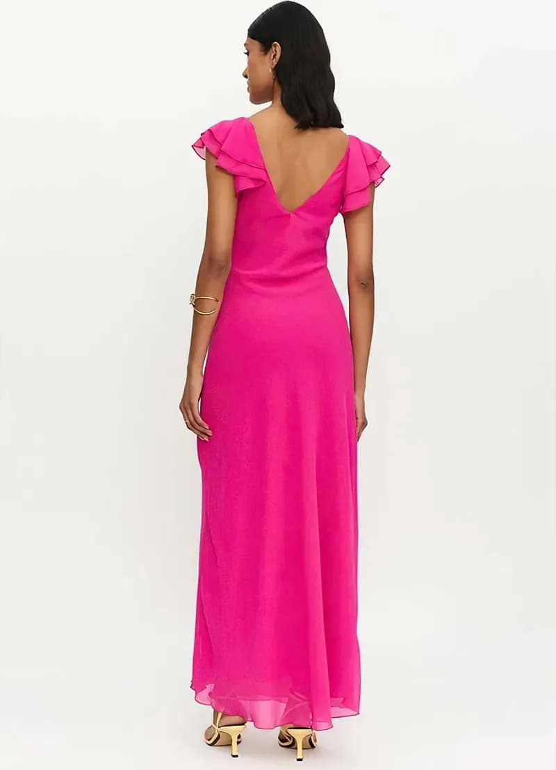 COMPANIA FANTASTICA | Abito lungo scollo V - 2
