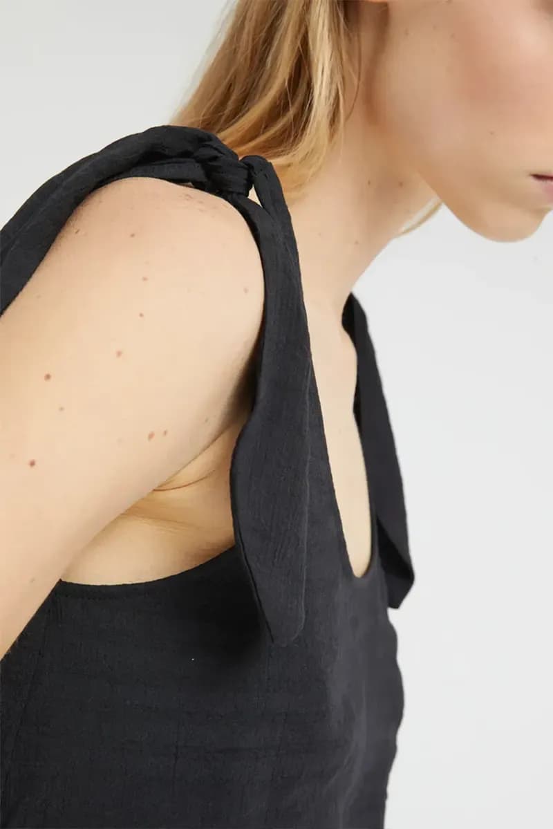COMPANIA FANTASTICA | Top con bretelle fiocco - 4