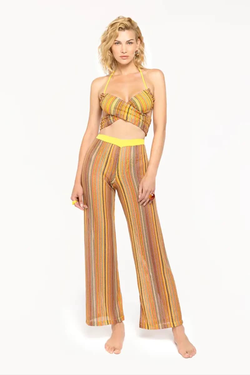 4GIVENESS | Pantalone palazzo Karo Girl - 3