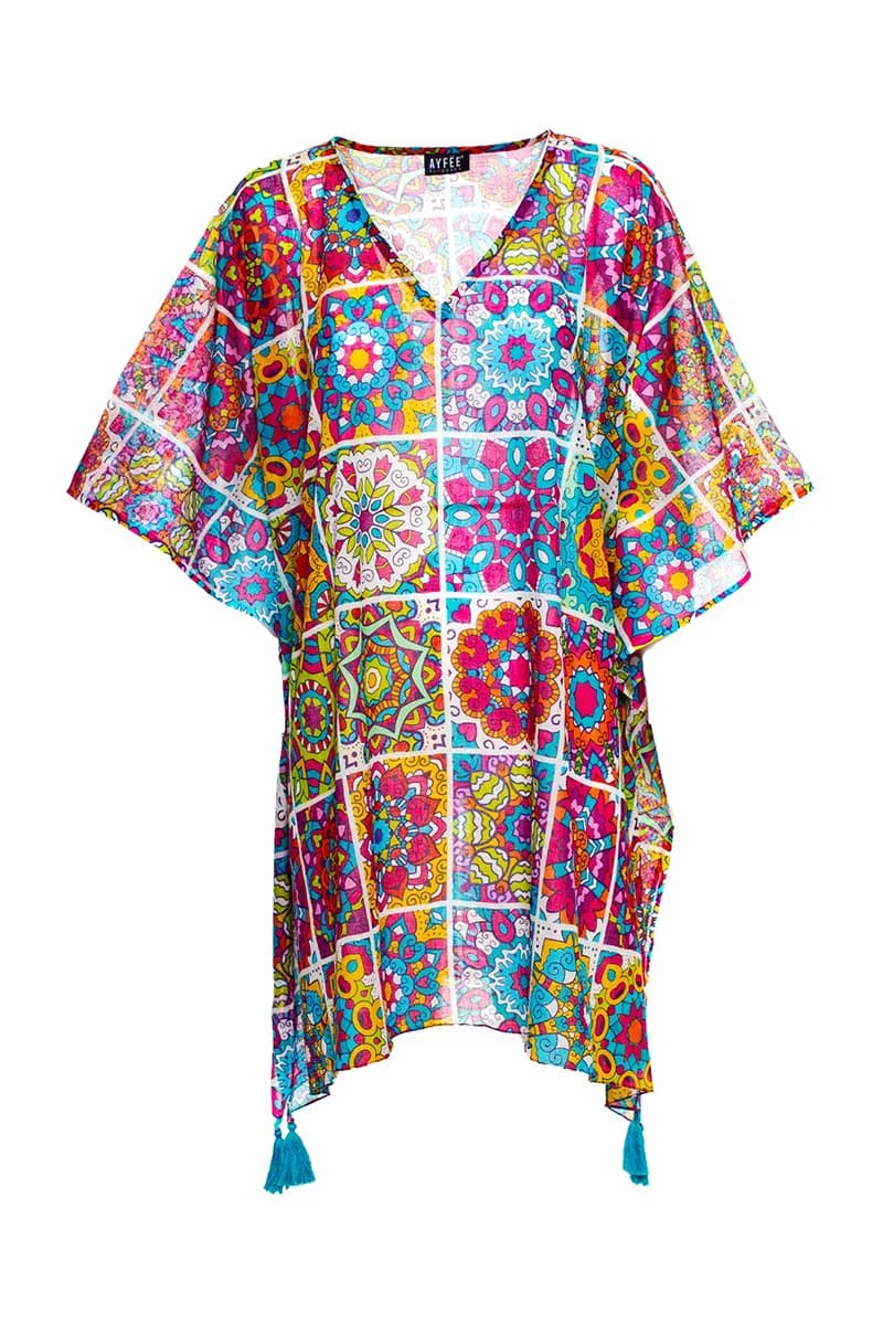 AYFEE | Kimono multicolor maiolica - 2