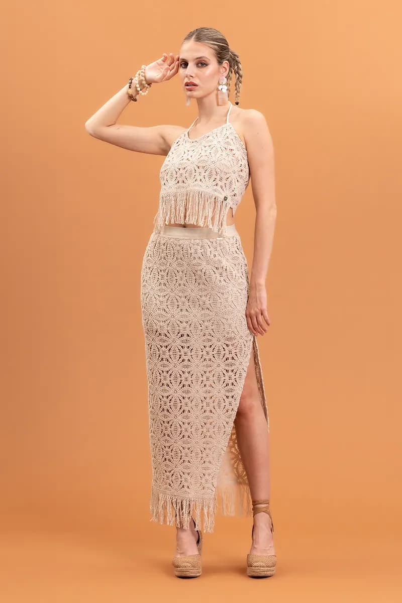 NUALY DAILY | Gonna in macramè - 2