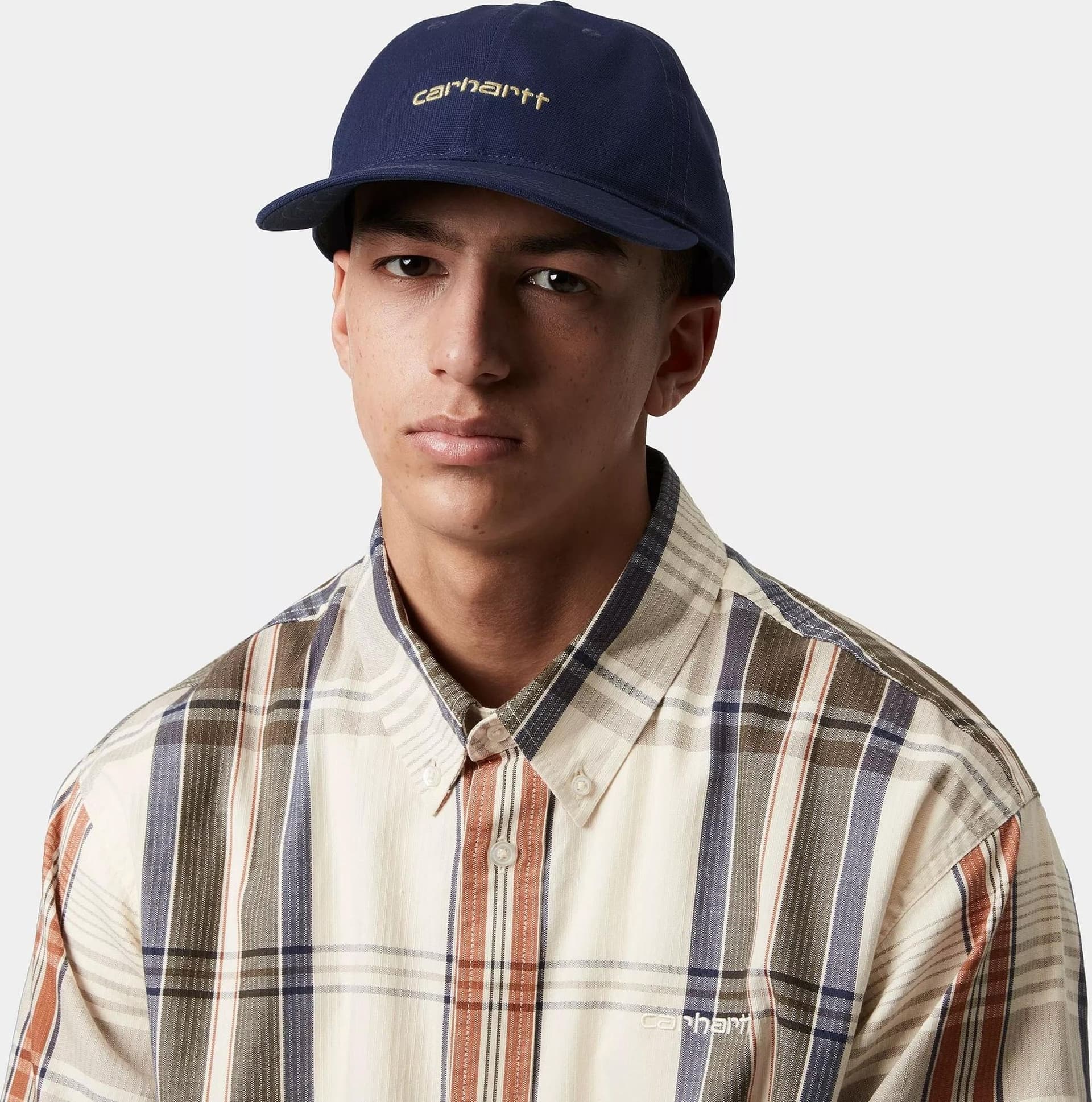 Cap Carhartt Canvas Script ink air yellow - 3