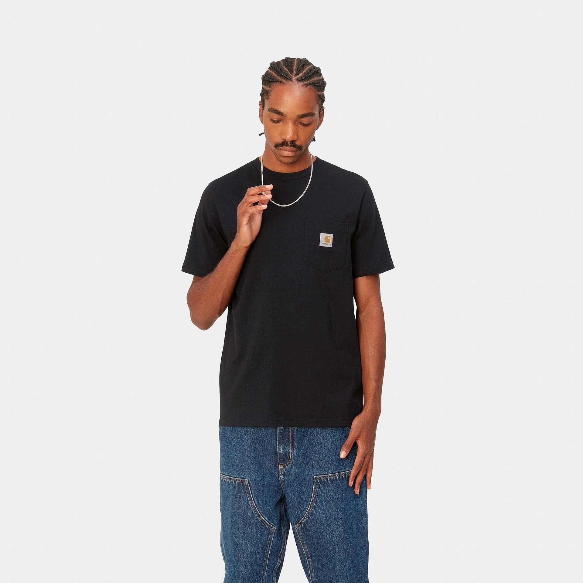 T-shirt Carhartt Pocket black - 3