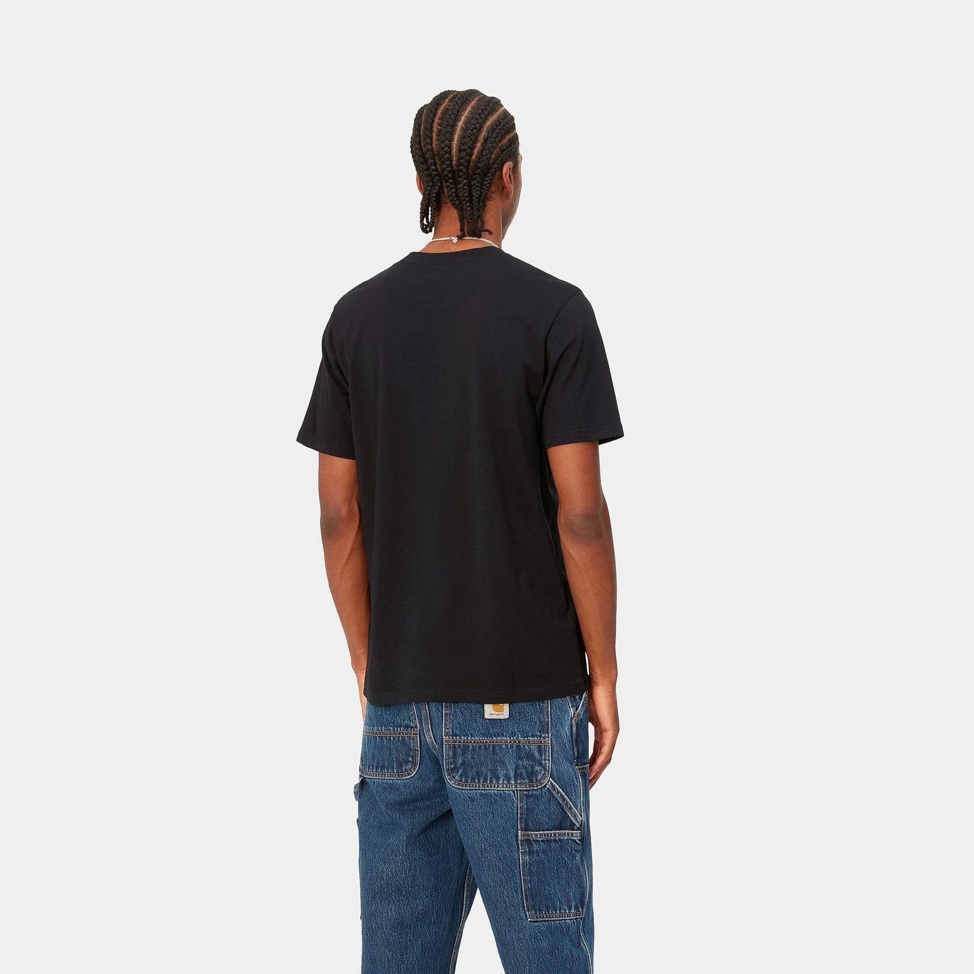 T-shirt Carhartt Pocket black - 4