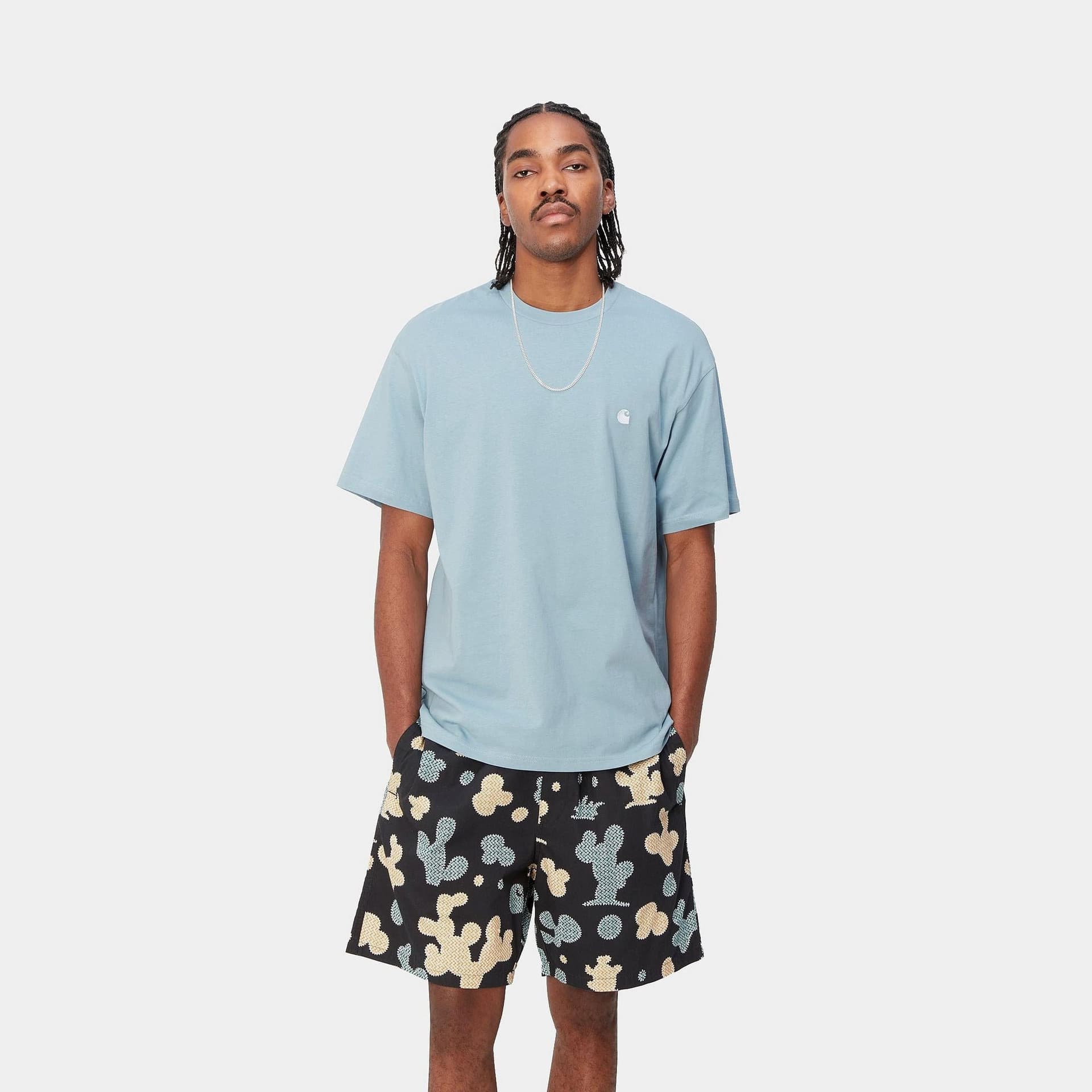 T-shirt Carhartt Madison frosted blue - 3