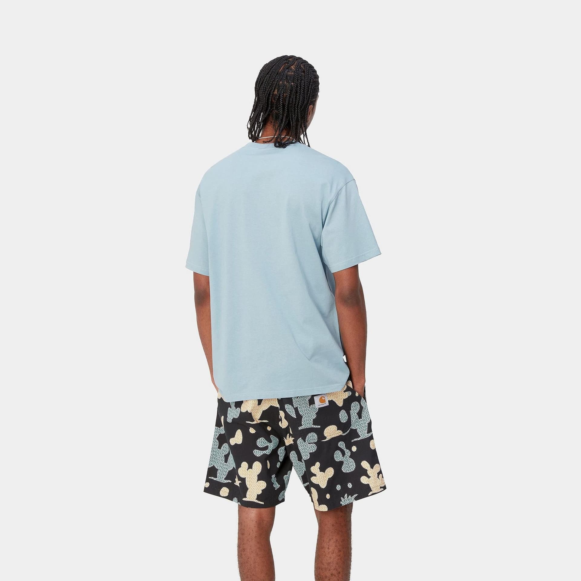 T-shirt Carhartt Madison frosted blue - 4
