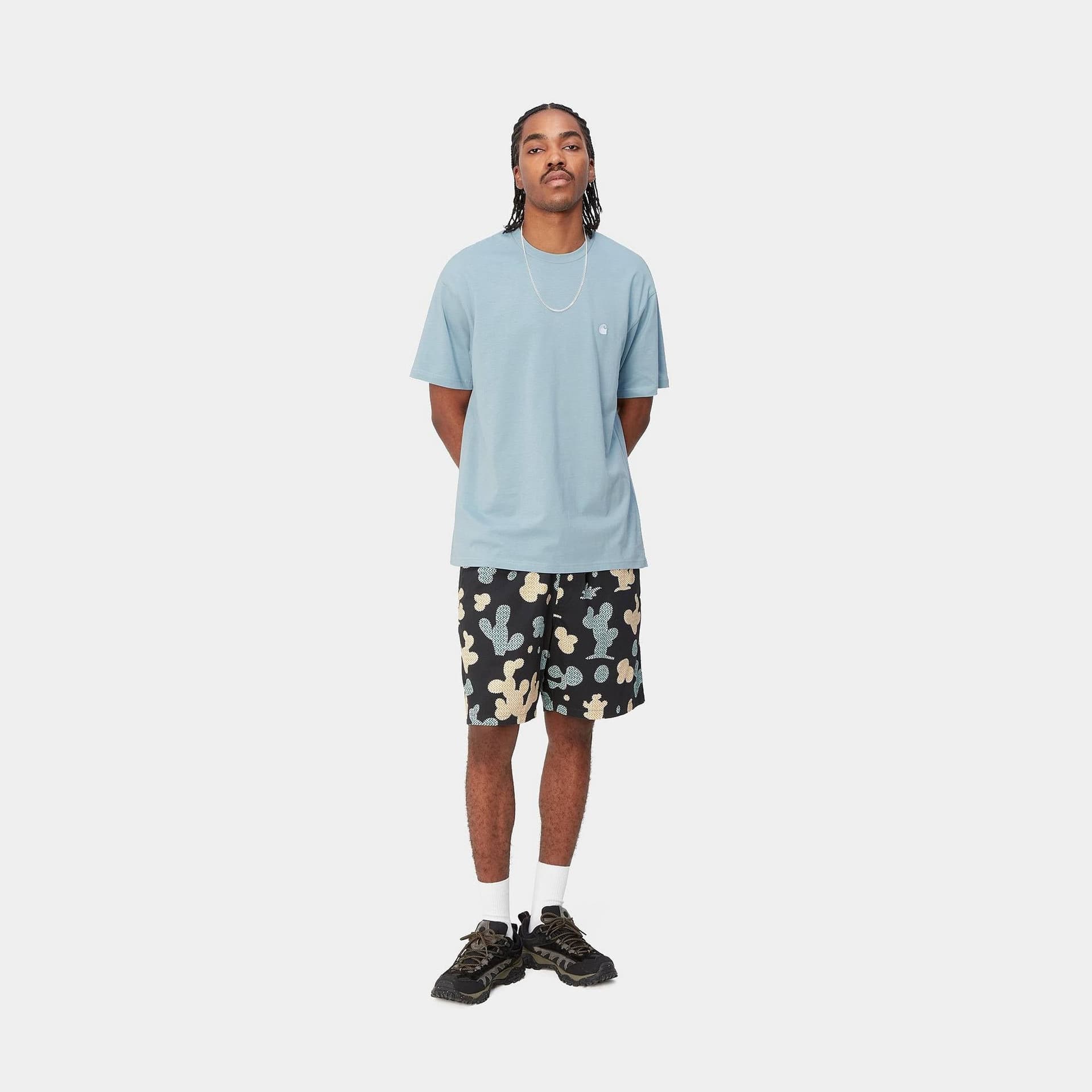 T-shirt Carhartt Madison frosted blue - 5