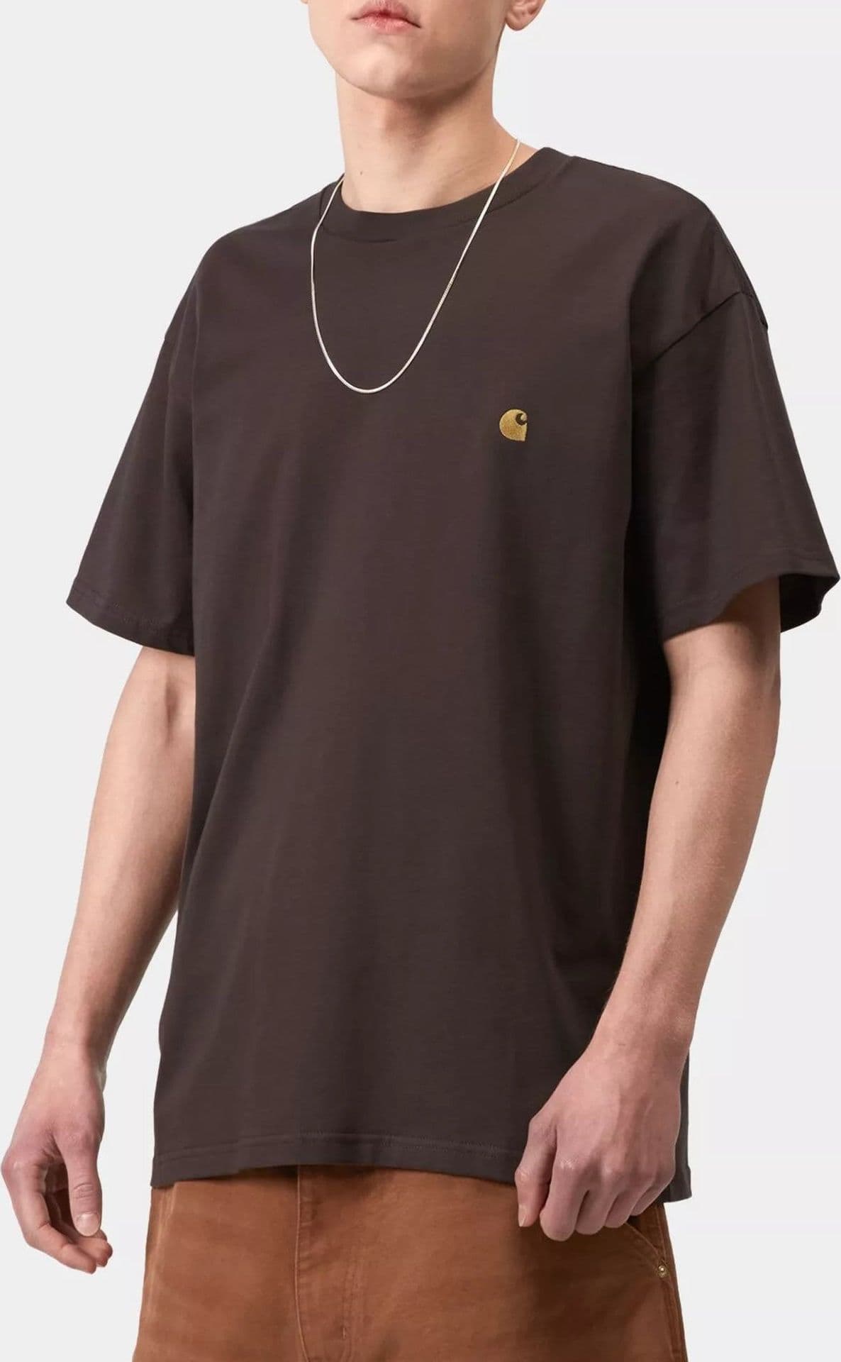 T Shirt Carhartt Chase SS Shale - 3