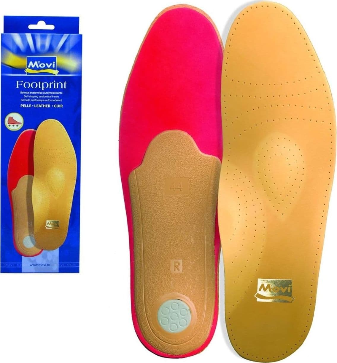 Movi Soletta Anatomica Automod. Pelle-Memory Footprint - 2