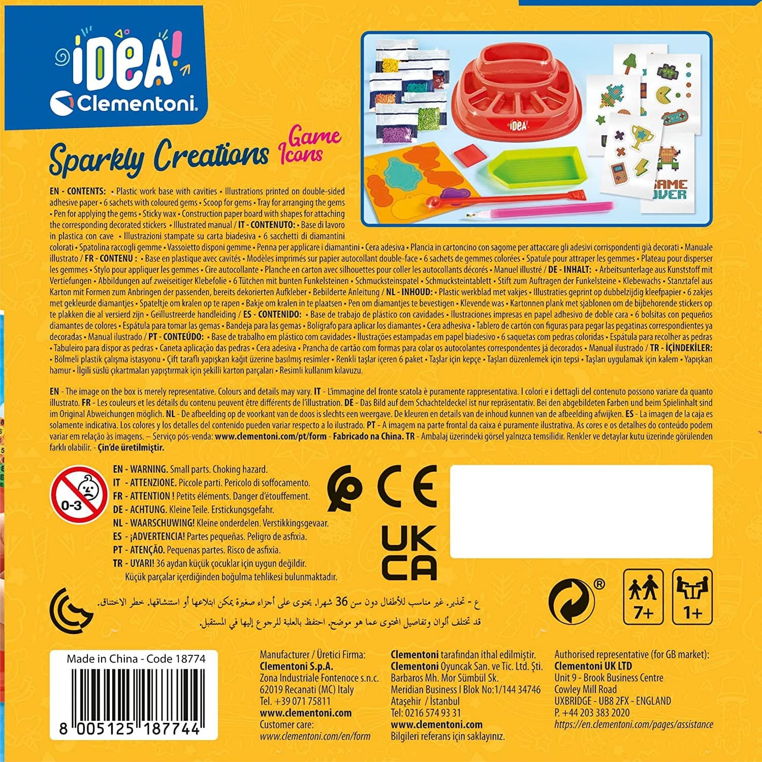 Clementoni Idea - Sparkly Creations 18774 - 3