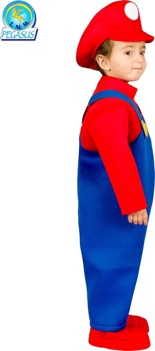 COSTUME CARNEVALE MARIO DA 10 A 36 MESI - PEGASUS 2129 - 2