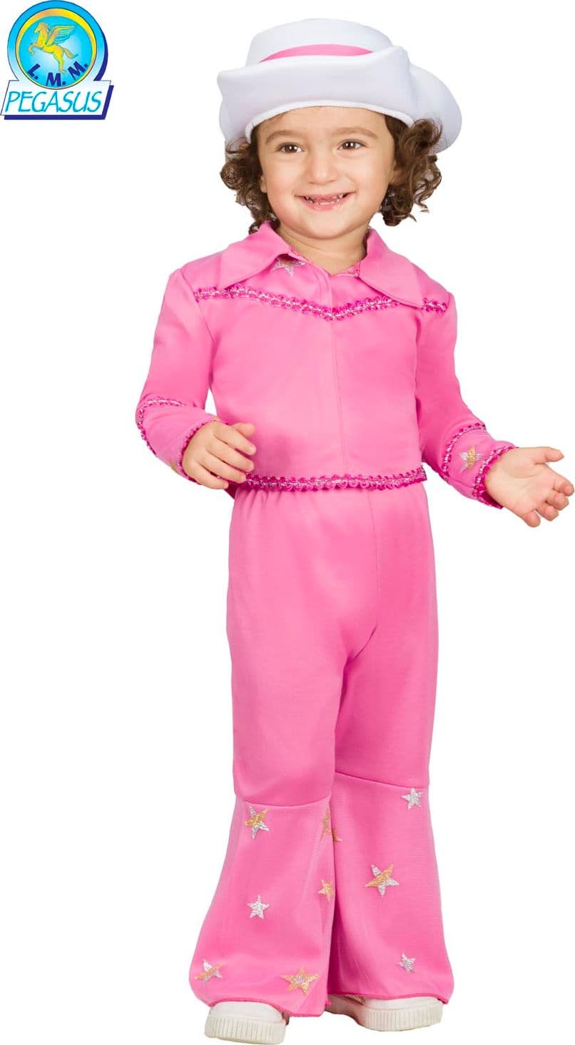 COSTUME CARNEVALE COW GIRL GLAMOUR DA 13 A 36 MESI - PEGASUS 2095 - 4