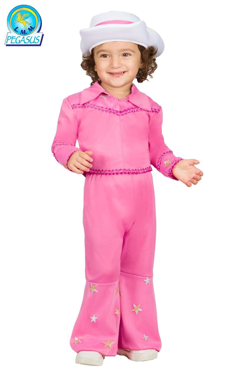 COSTUME CARNEVALE COW GIRL GLAMOUR DA 13 A 36 MESI - PEGASUS 2095 - 4