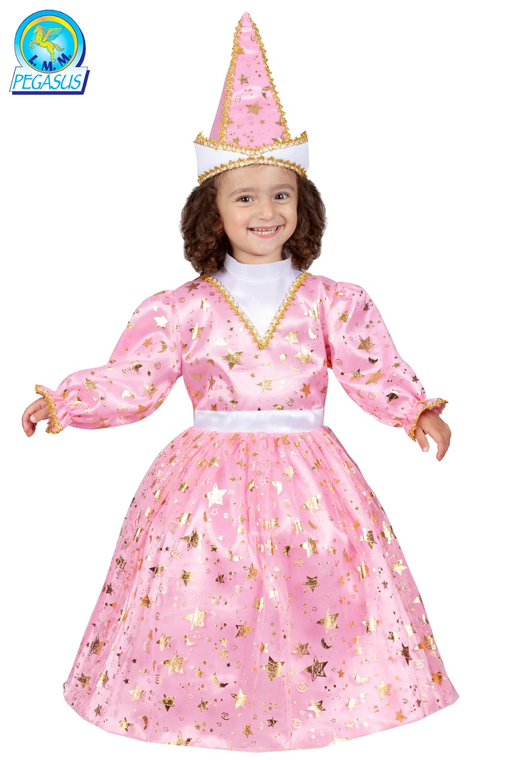 COSTUME CARNEVALE FATINA ROSA DA 13 A 36 MESI - PEGSUS 2076 - 4