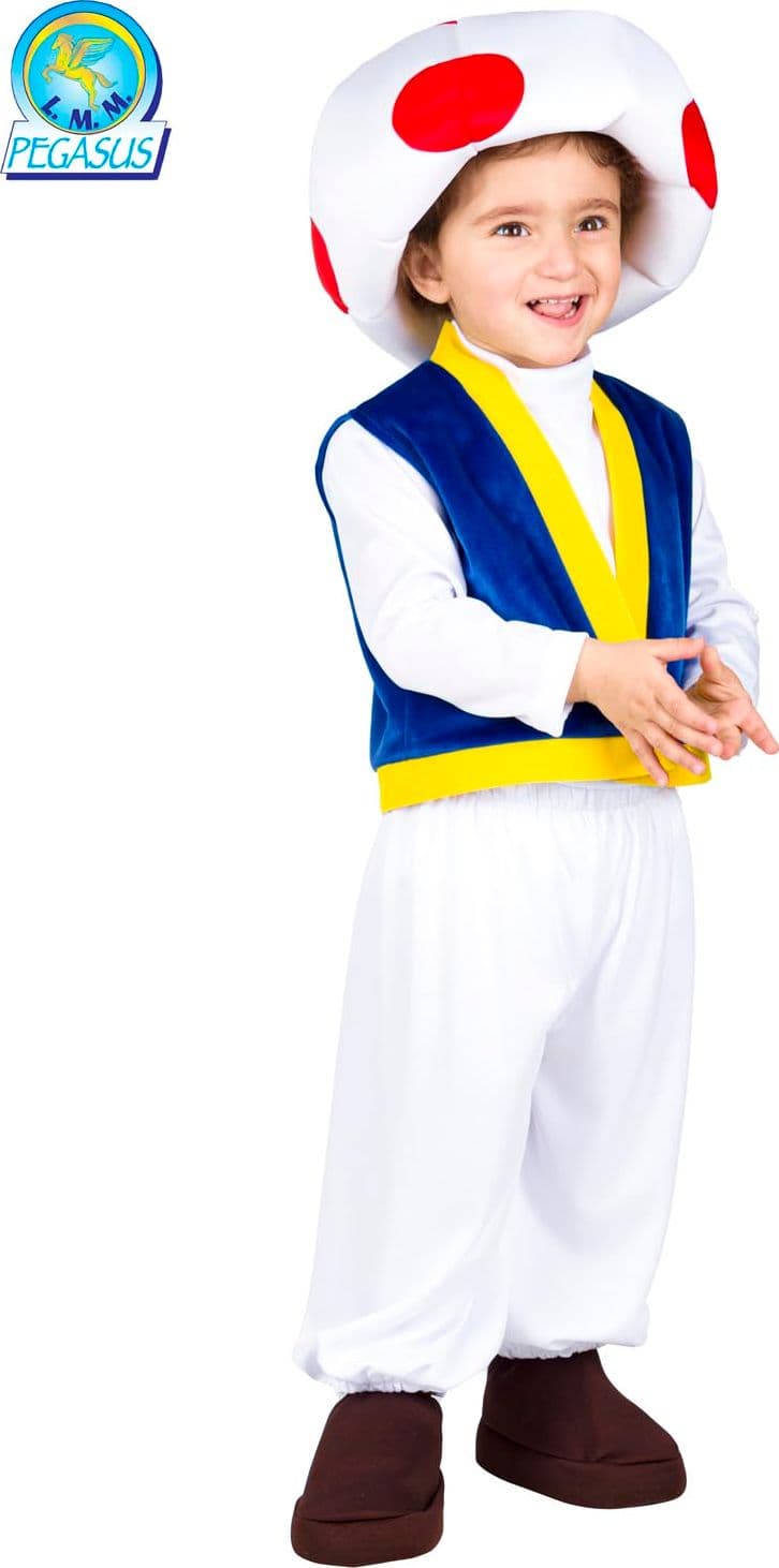 COSTUME CARNEVALE FUNGO DA 10 A 36 MESI - PEGASUS 2132 - 3
