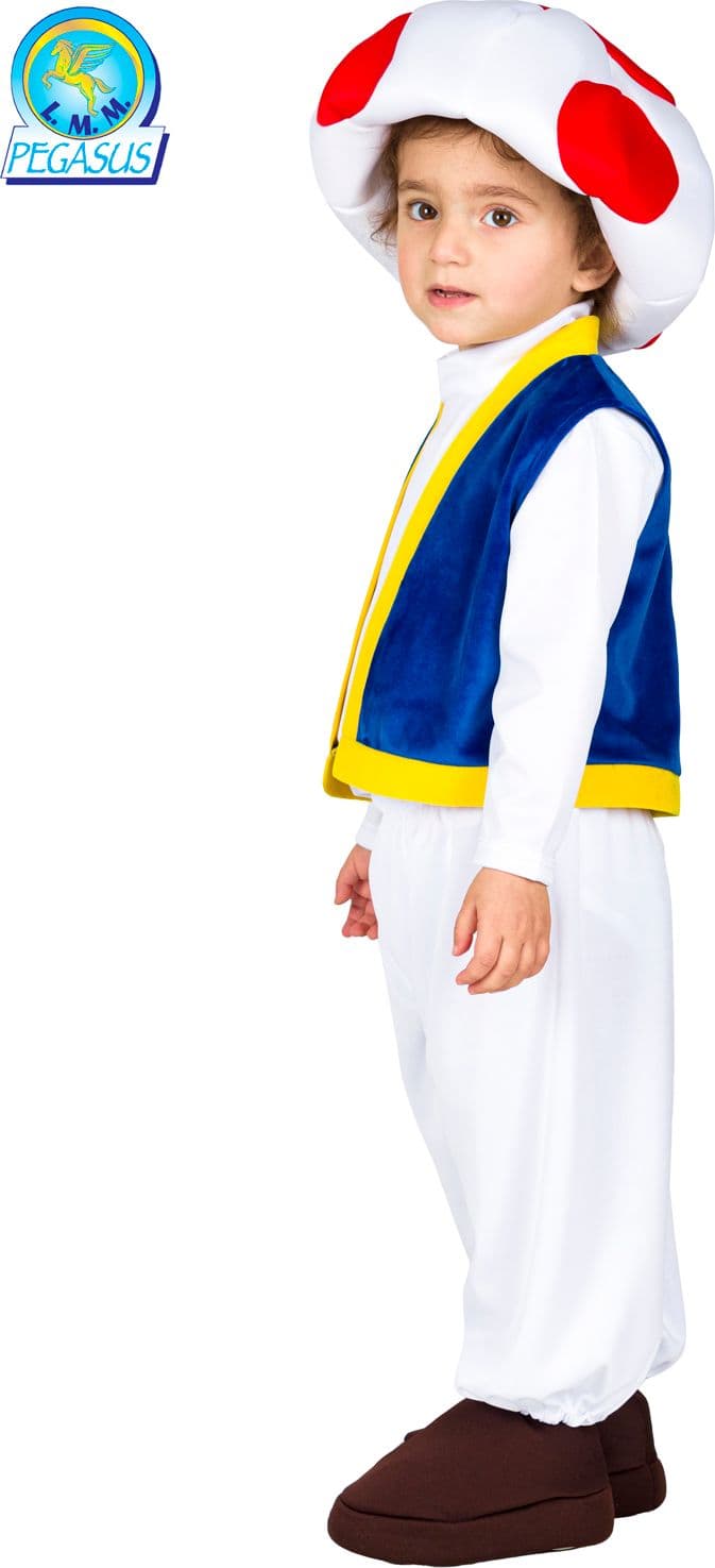 COSTUME CARNEVALE FUNGO DA 10 A 36 MESI - PEGASUS 2132 - 2