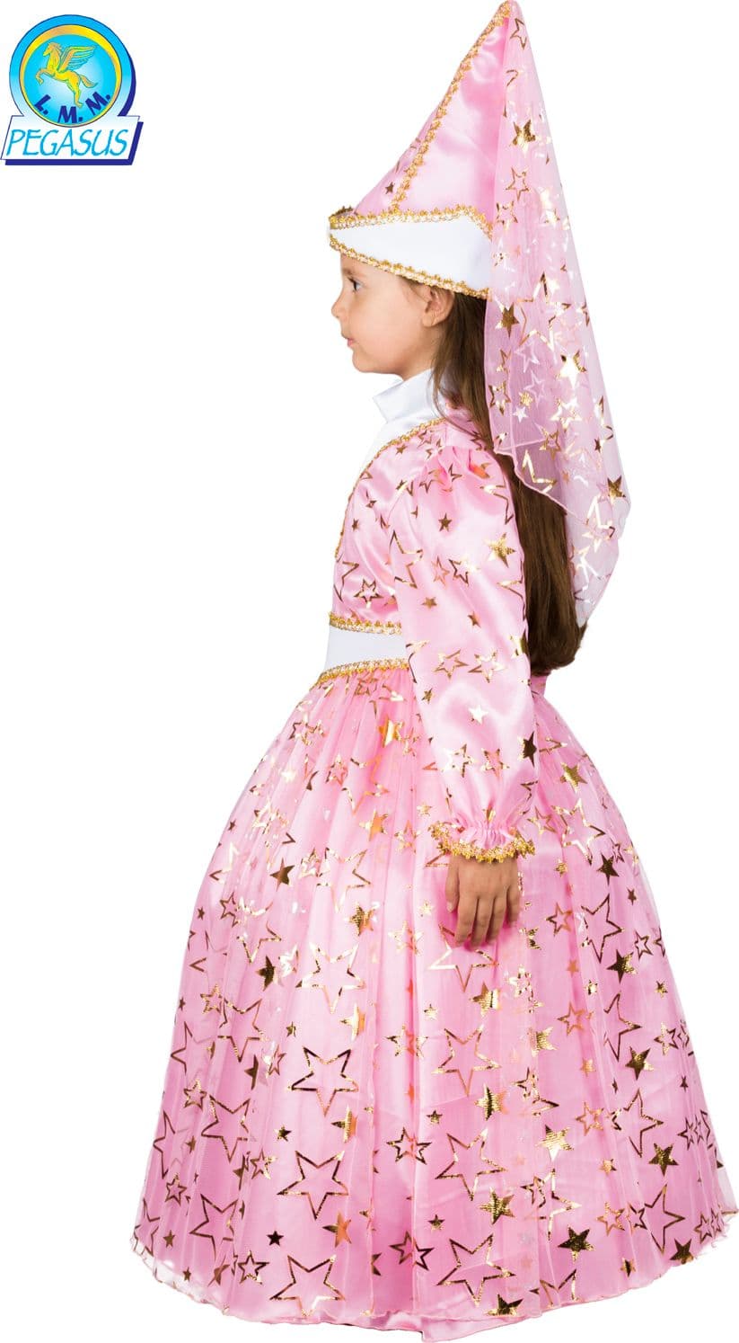 COSTUME CARNEVALE FATINA ROSA DA 3 A 6 ANNI - PEGASUS 0358 - 2