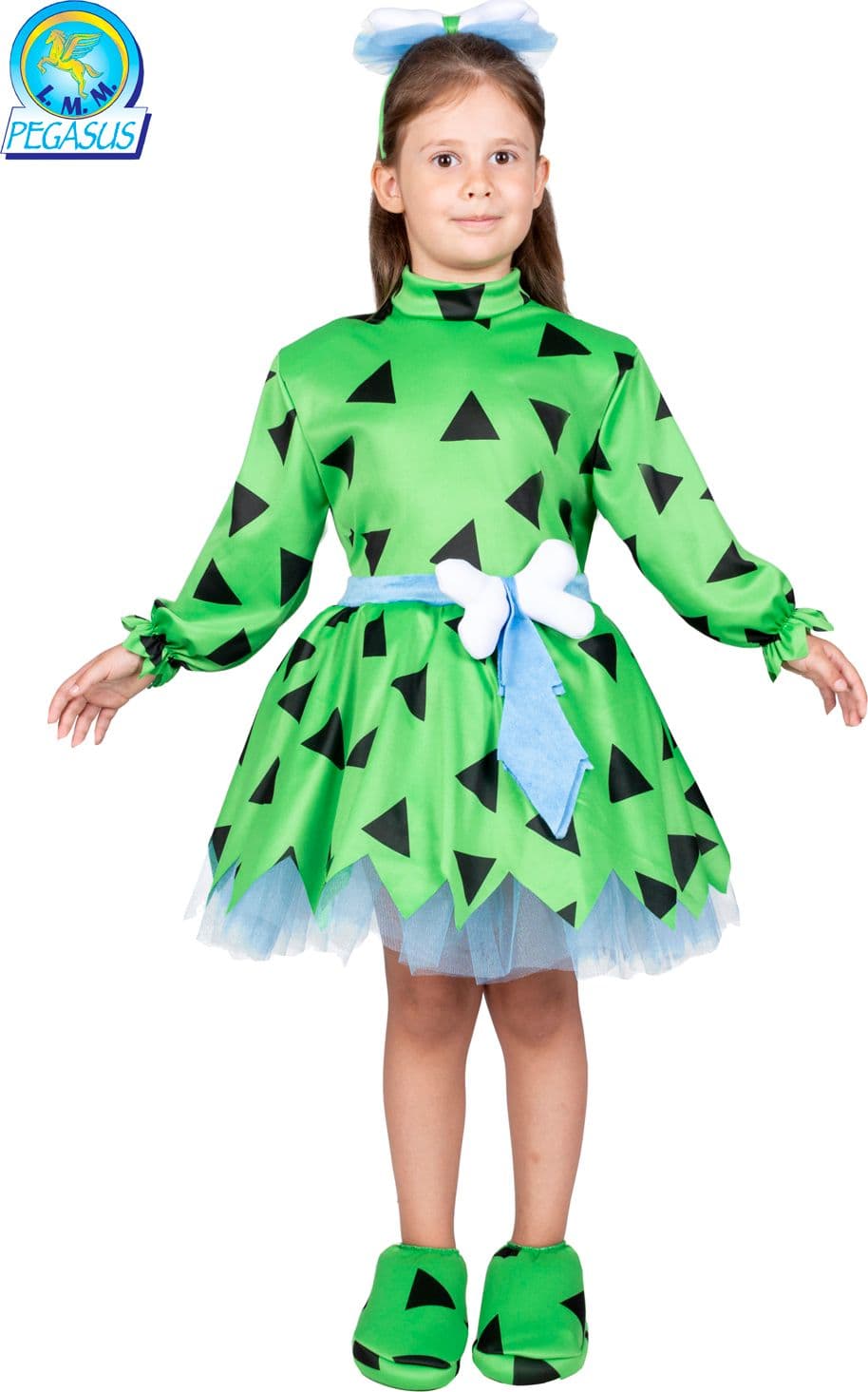COSTUME CARNEVALE BABY GIRLSTONE DA 3 A 6 ANNI - PEGASUS 0754 - 3