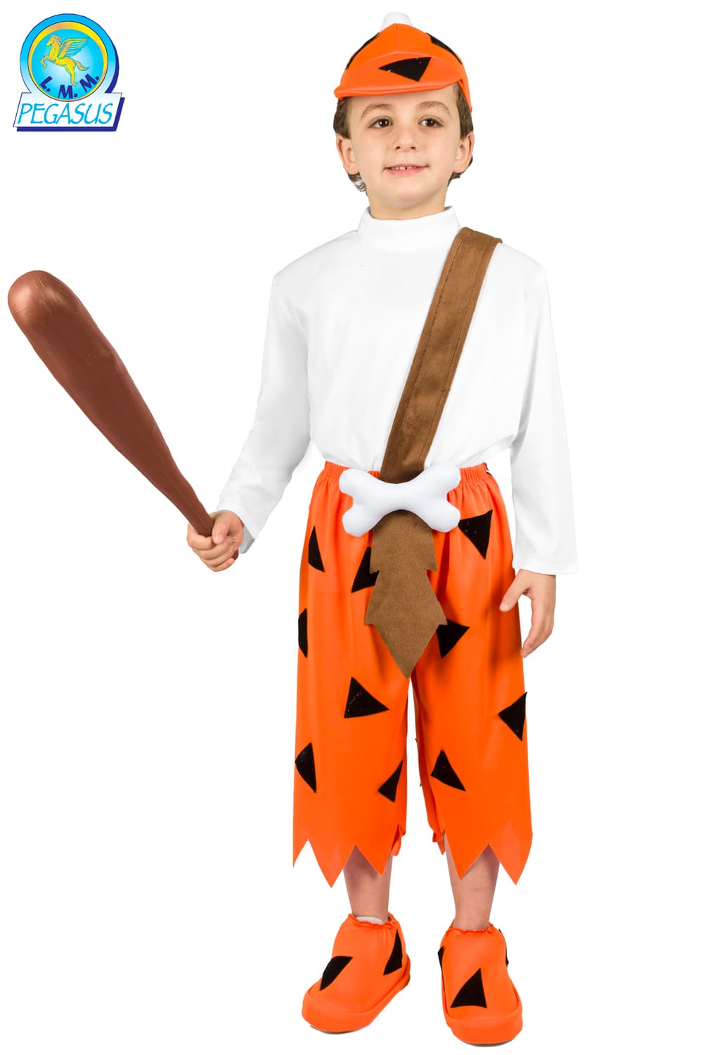 COSTUME CARNEVALE ANTENATO BABY DA 3 A 6 ANNI - PEGASUS 0762 - 3