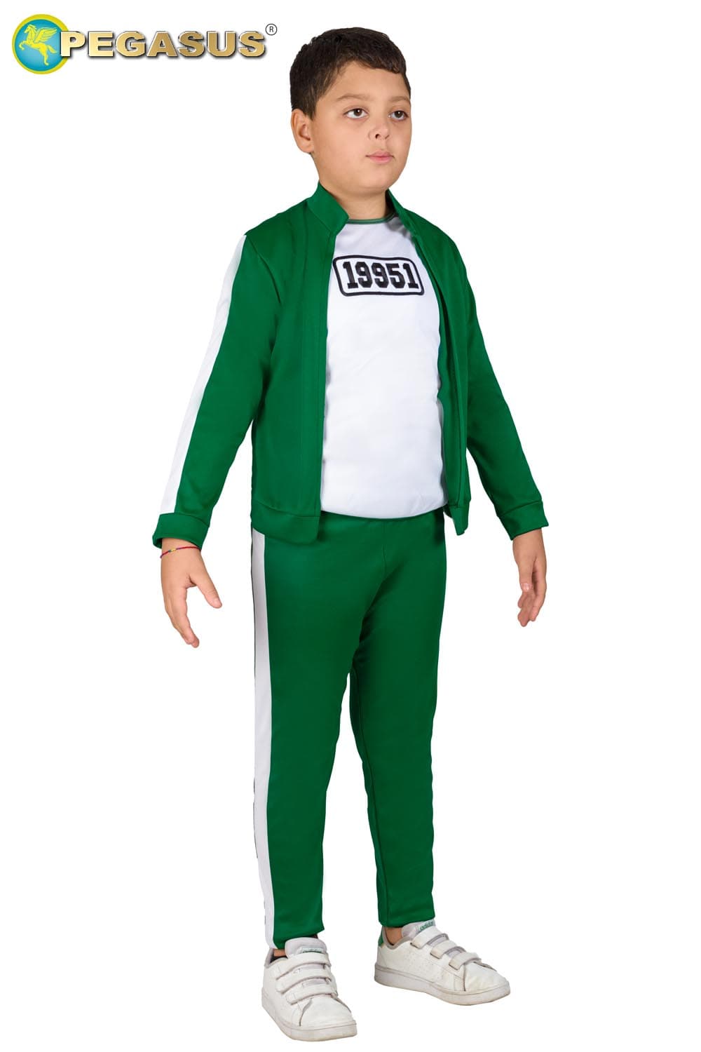 COSTUME CARNEVALE GIOCATORE ( SQUID GAME) DA 5 A 14 ANNI - PEGASUS 1948 - 3