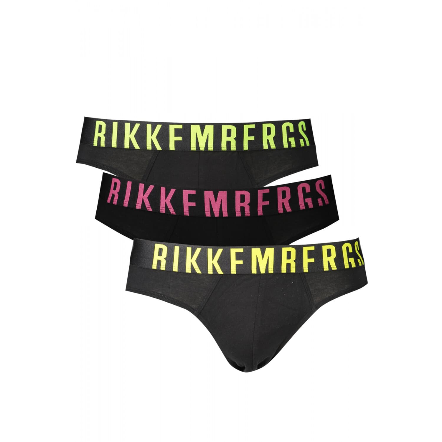 3 Slip Uomo Bikkembergs colore fluo - 3