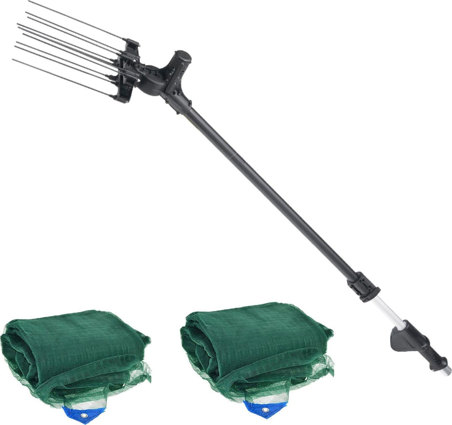 Abbacchiatore a batteria per raccolta olive "Tandem 2.0 plus" con asta telescopica 185/275 cm - 9