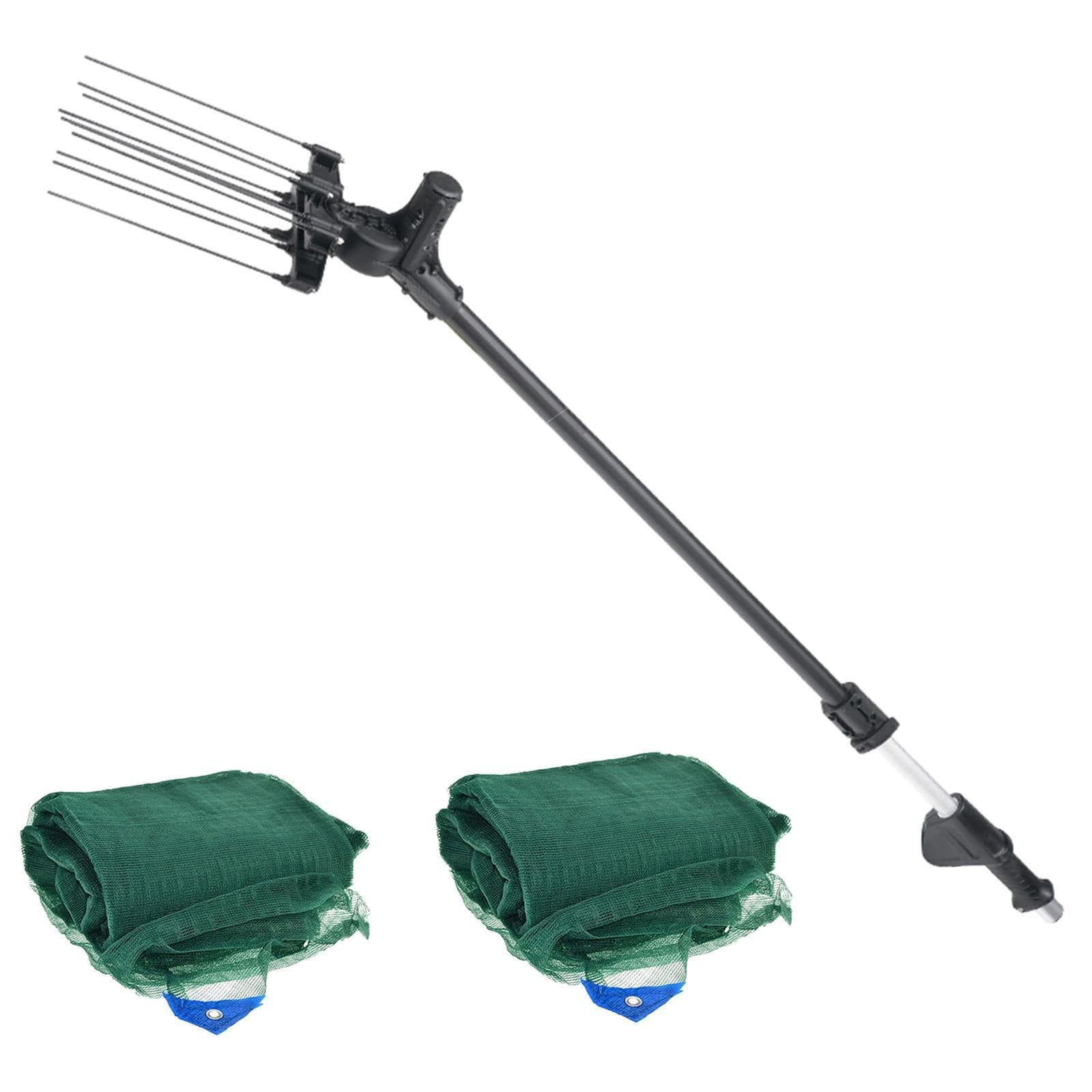Abbacchiatore a batteria per raccolta olive "Tandem 2.0 plus" con asta telescopica 185/275 cm - 9