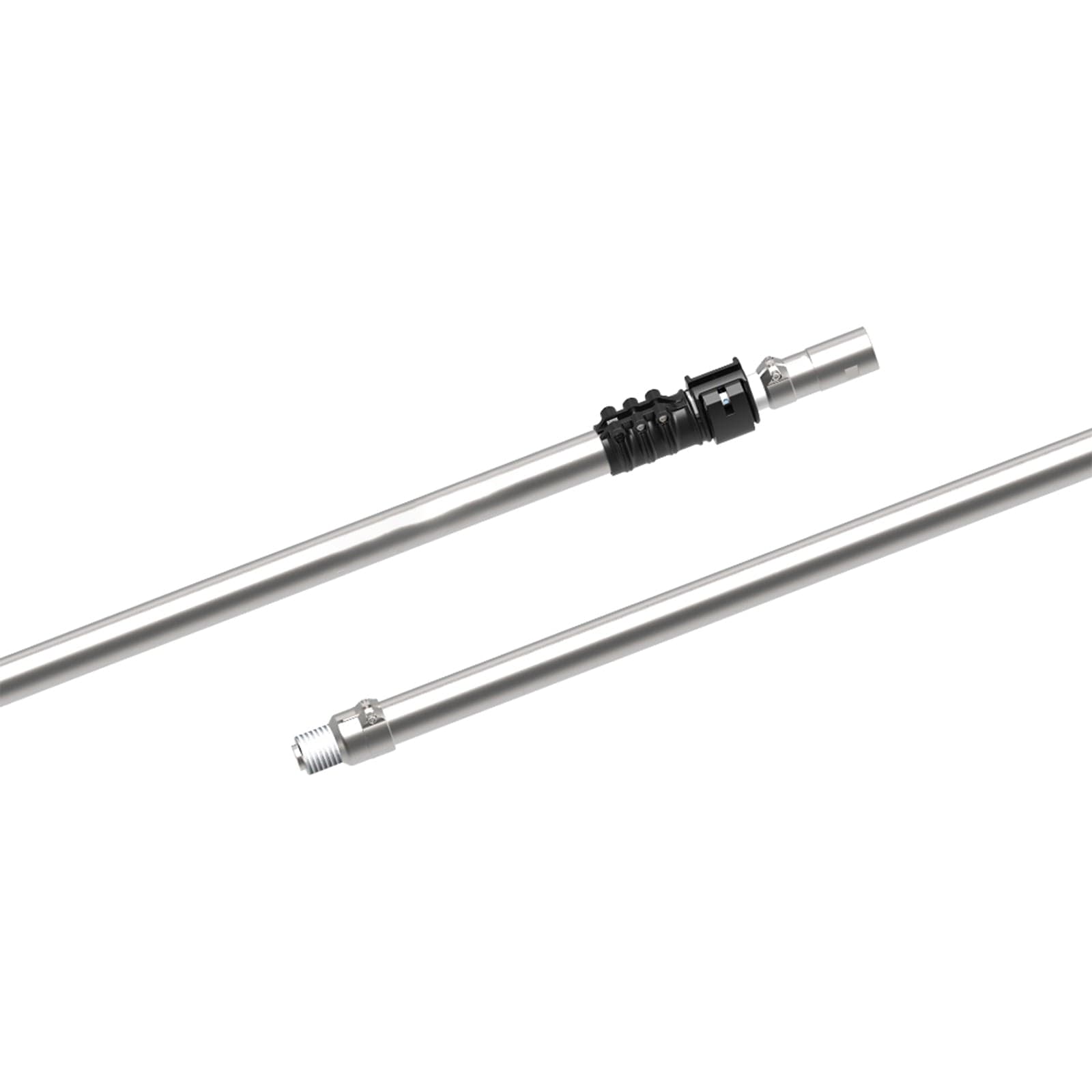 Asta in alluminio telescopica 160/300 cm per pettine abbacchiatore ed accessori pneumatici "Made in Italy" - 2
