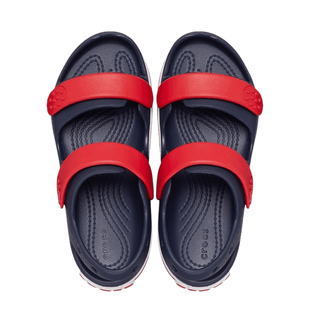 Crocs Classic T Sandali Kids Rosso Blu - 2