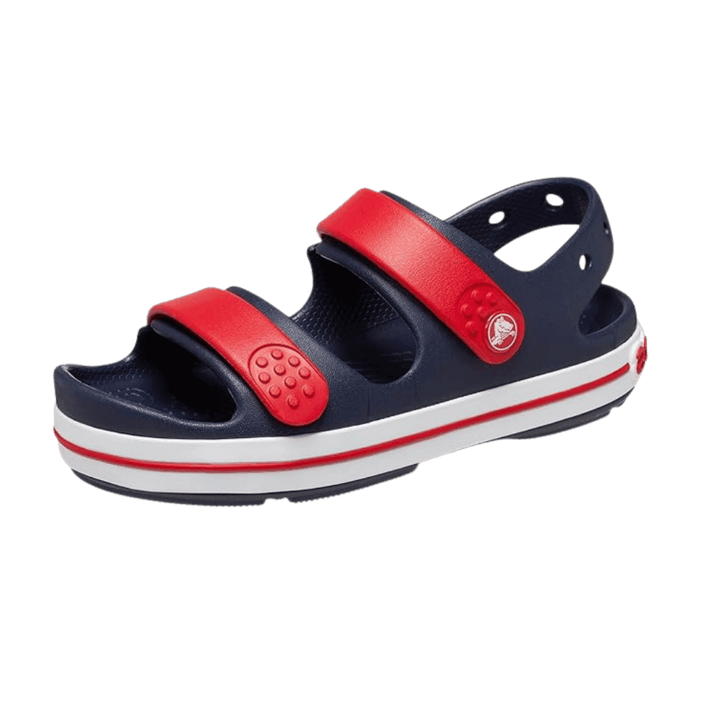 Crocs Classic T Sandali Kids Rosso Blu - 5