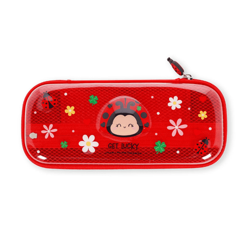 legami - Astuccio Trasparente Rigido Ladybug - WonderWow (VPCR0009) - 2