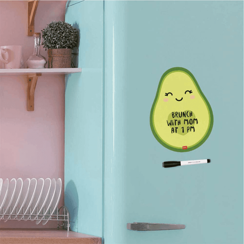 Legami - Lavagnetta magnetica per scrivere appunti o lista della spesa di Legami a tema Avocado. - 2