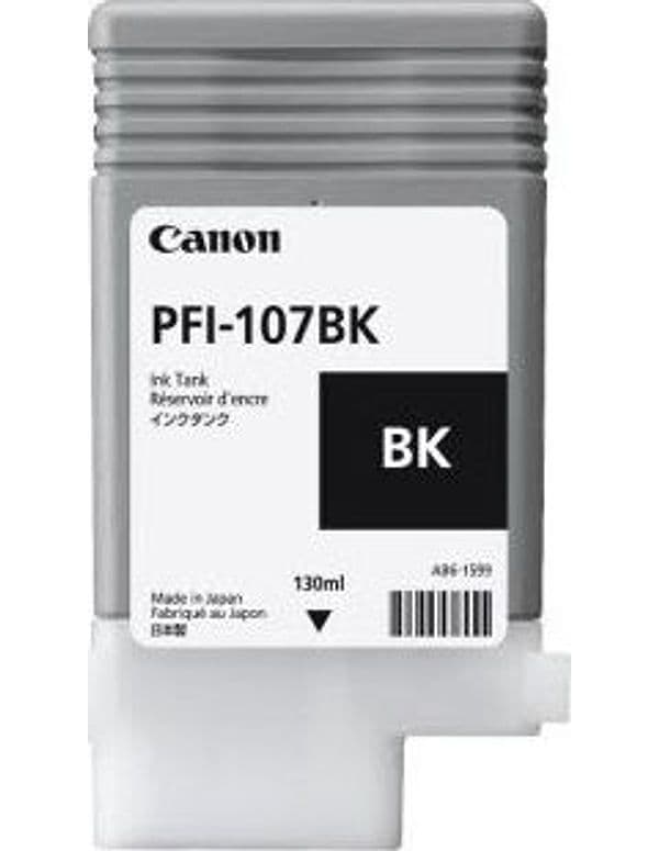 130ml Black Compa Canon IPF680,685,780,785,770,670PFI-107BK - 1