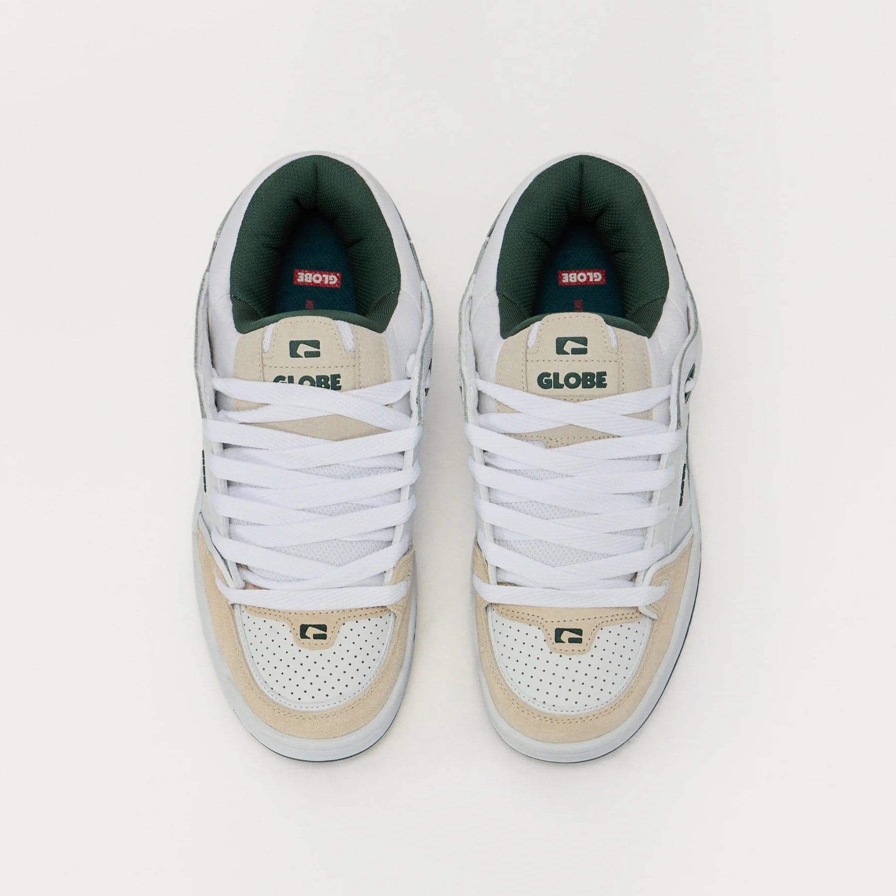 Sneakers Globe Fusion White Green - 3