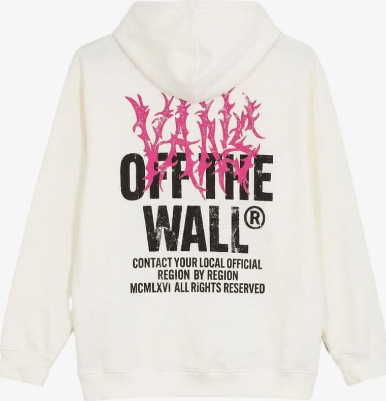 Felpa Vans Metal Wall Fz Marshmallow
