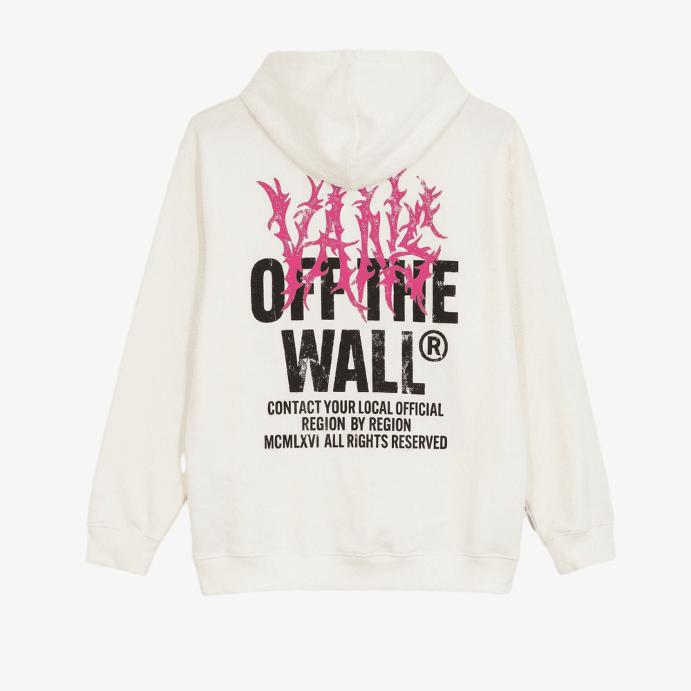 Felpa Vans Metal Wall Fz Marshmallow - 6